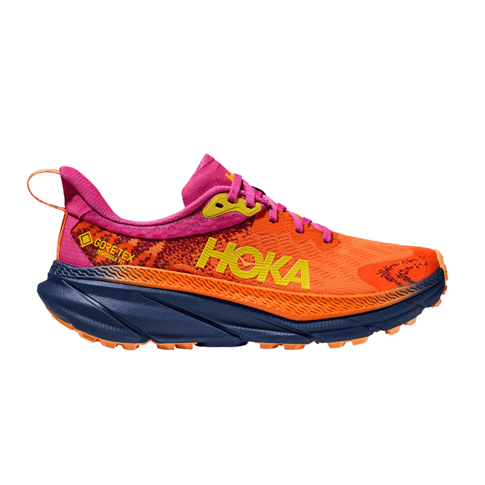 Hoka Wmns Challenger Atr 7 Gore-Tex 'vibrant Orange Pink Yarrow'