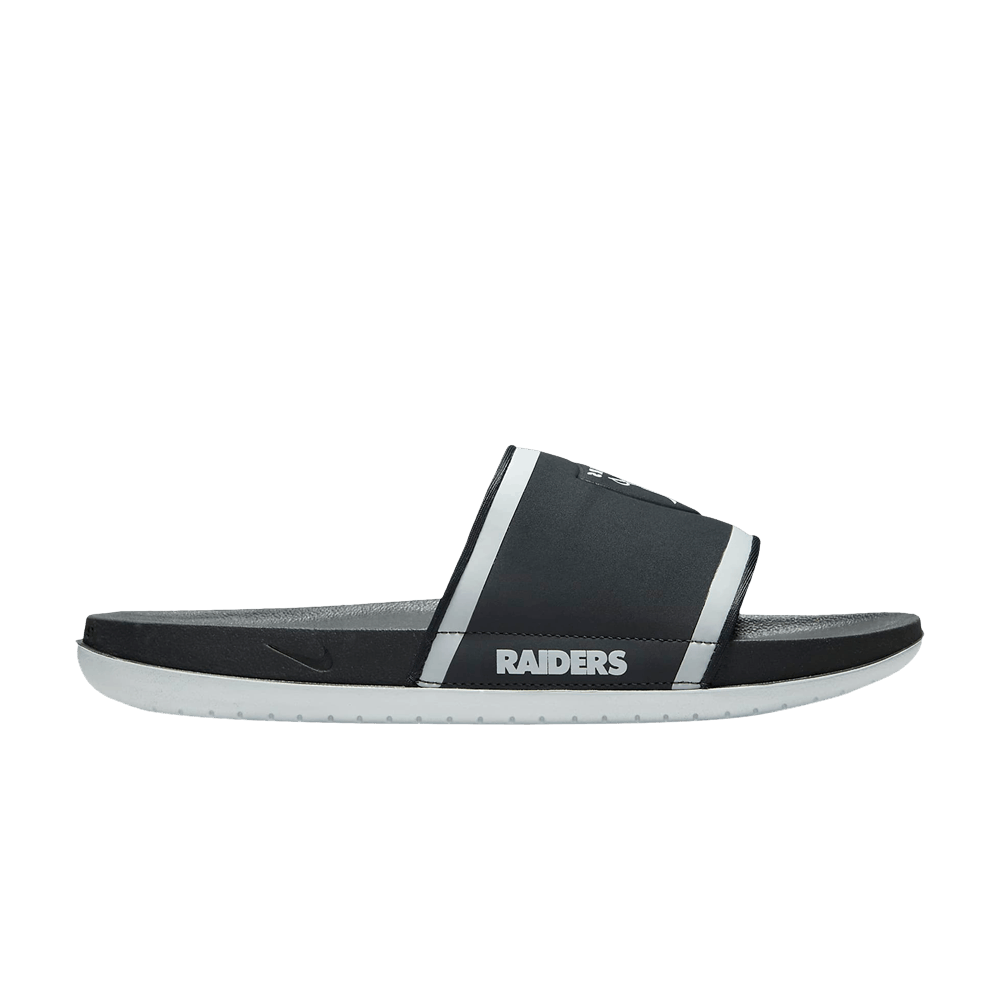 Nike Offcourt (NFL Las Vegas Raiders) Slide.