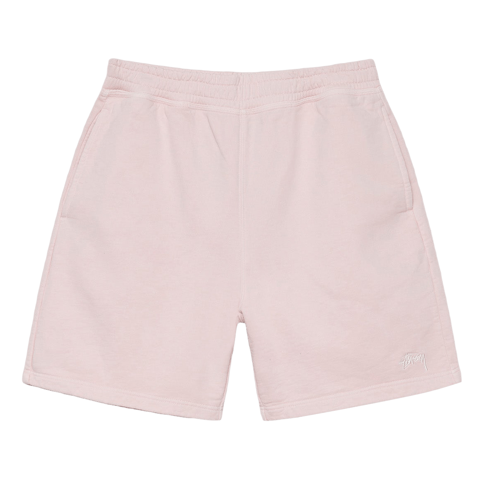 Buy Stussy Overdyed Stock Logo Sweat Short 'Light Pink Buy Stussy Overdyed Stock Logo Sweat Short 'Light Pink