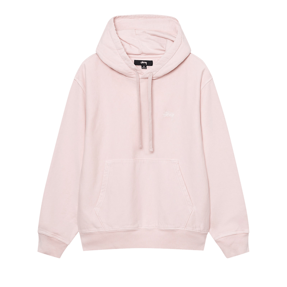 Buy Stussy Overdyed Stock Logo Hoodie 'Light Pink' - 118469 LIGH