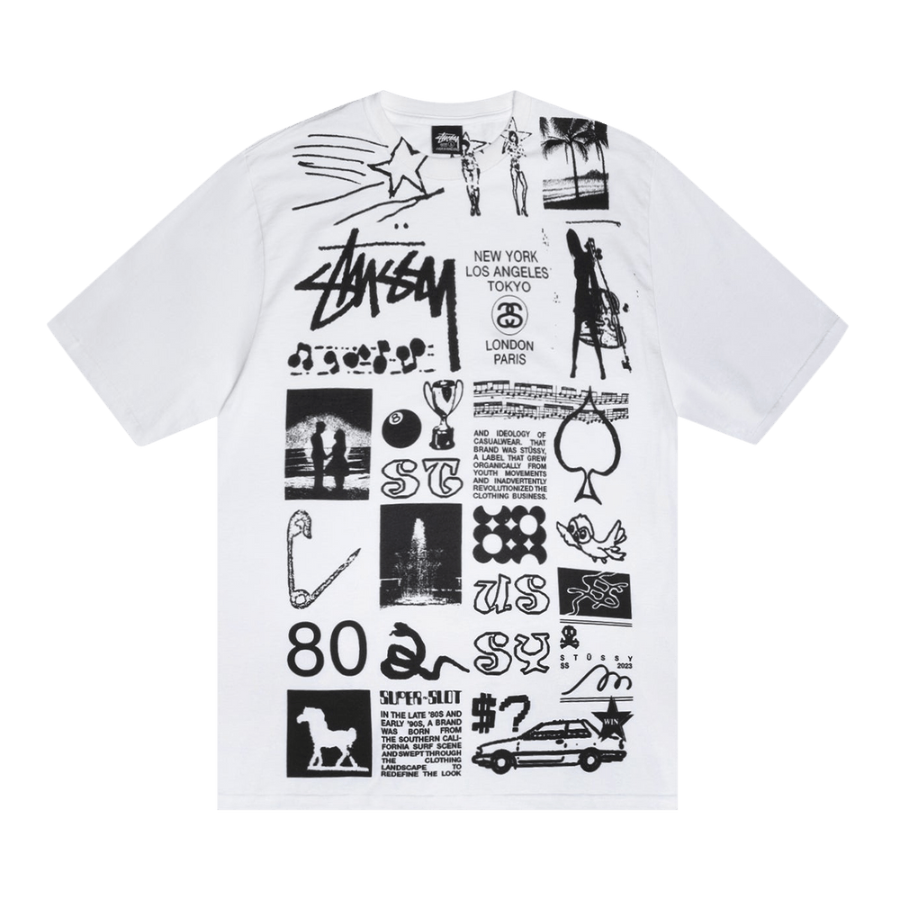 ★米国発*stussy*新作*LAURA TEE/WHITE★ Stussy Laura T Shirt | Grailed