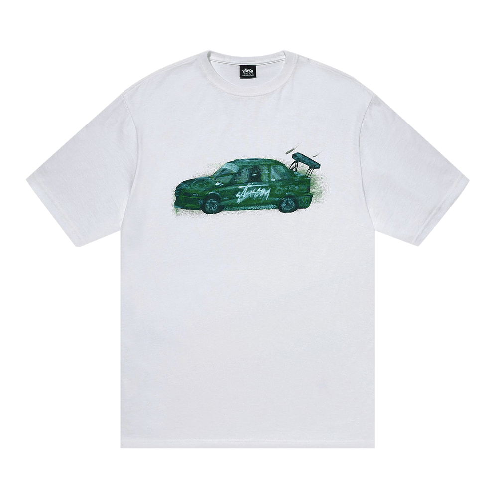 Buy Stussy Racecar Tee 'White' - 1904902 WHIT | GOAT