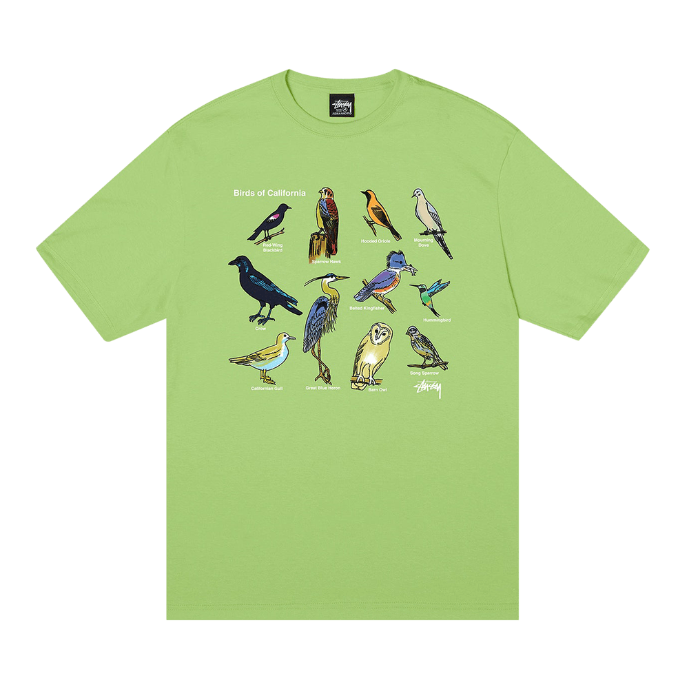 Stussy California Birds Tee 'Tea'