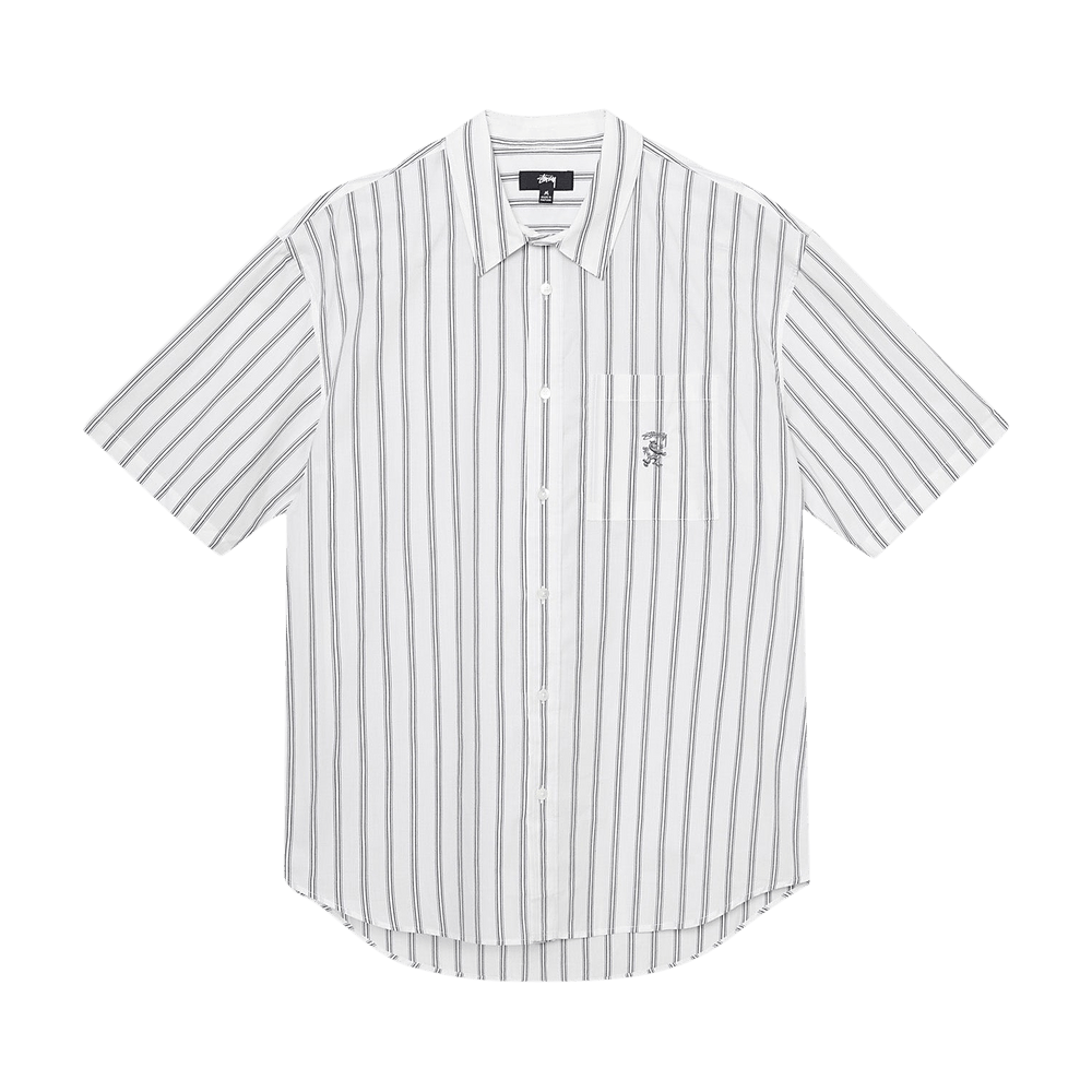 Stüssy - Boxy Striped Shirt | HBX - Globally Curated Fashion