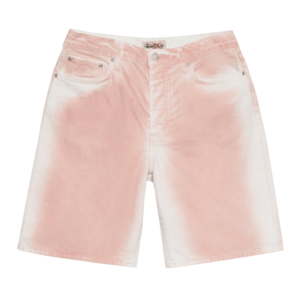 Stussy Spray Dye Big Ol' Shorts 'Faded Pink'