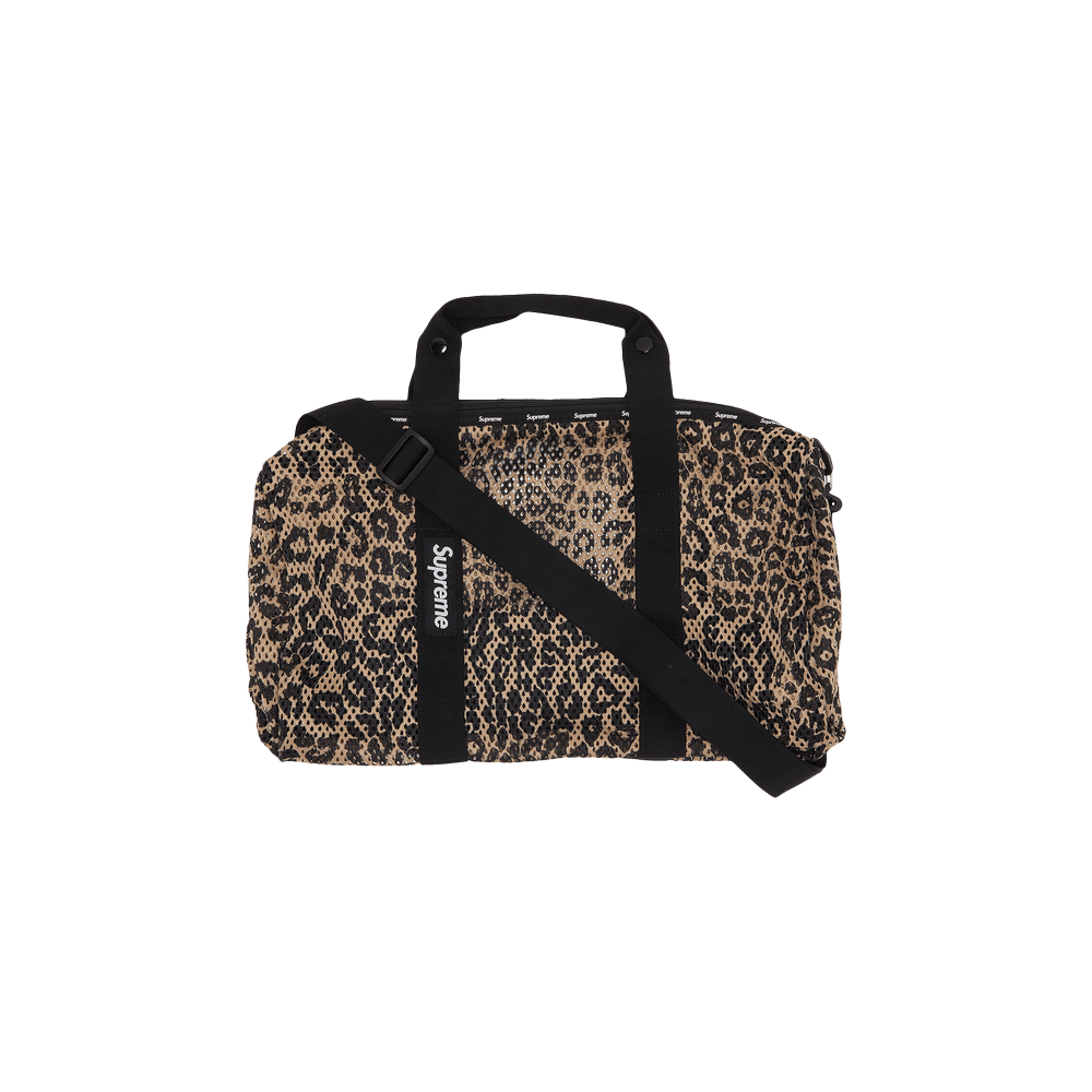Buy Supreme Mesh Duffle Bag 'Leopard' - SS23B22 LEOPARD ...