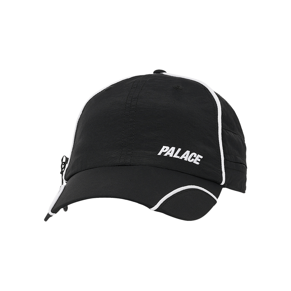 Buy Palace Font Zip Shell Neck Saver 6-Panel 'Black' - P24H063 | GOAT