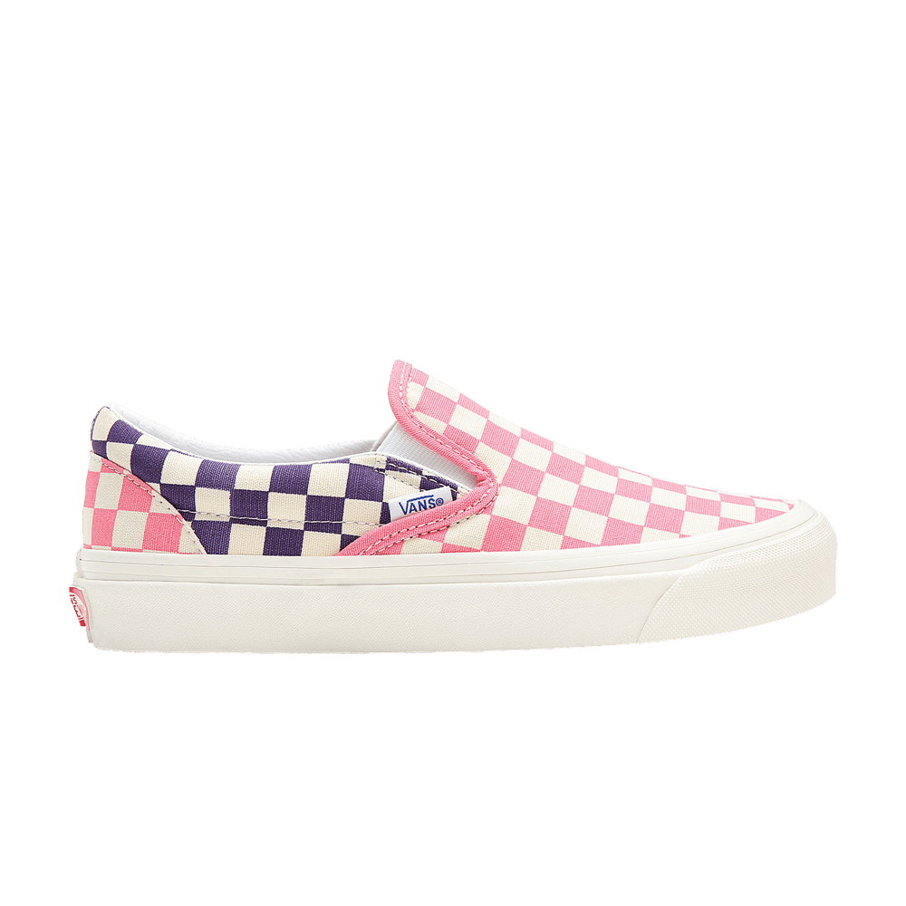 Pink Violet Slip On Vans X EM On Holiday Classic Slip-on Sneakers