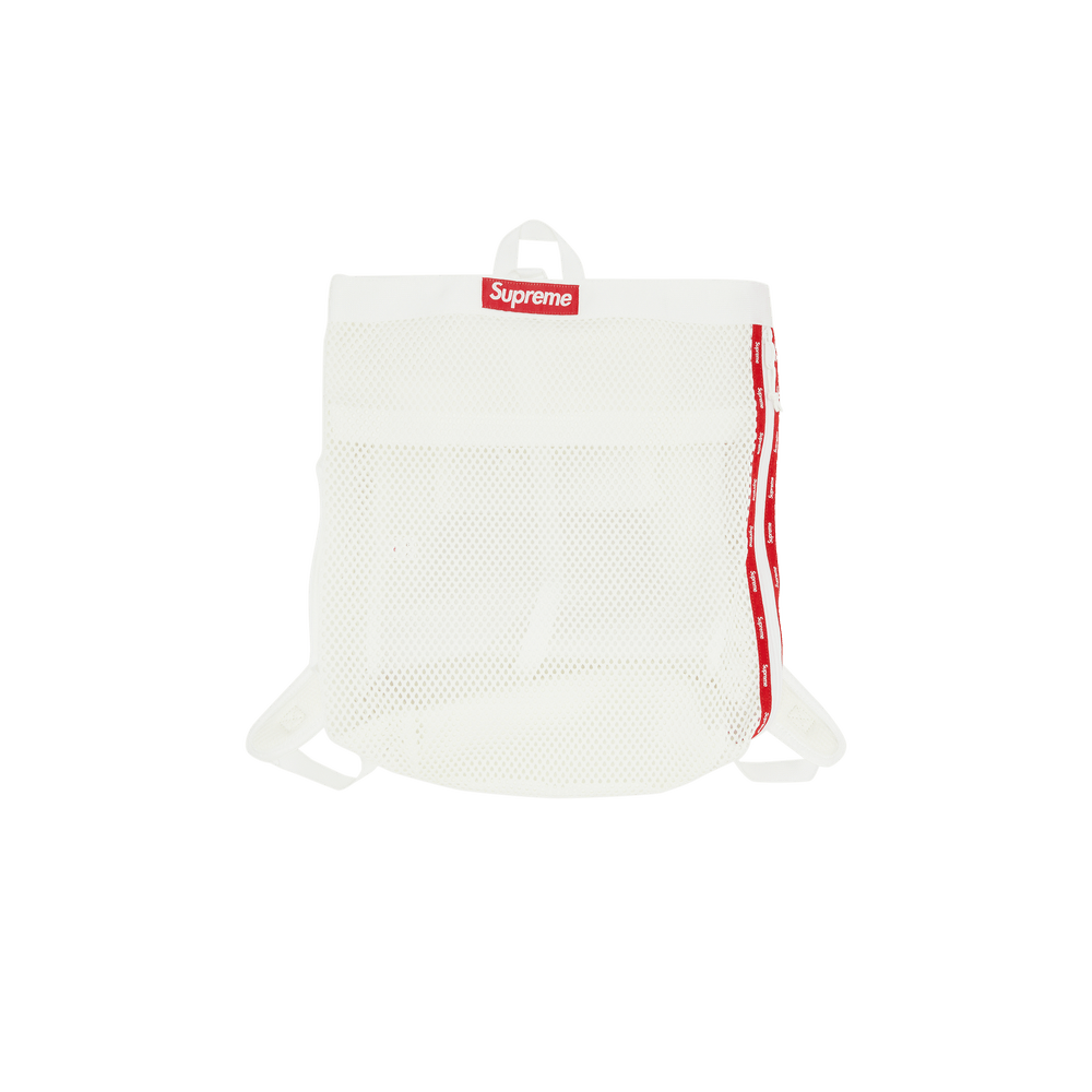 Supreme Mesh Backpack White SS23