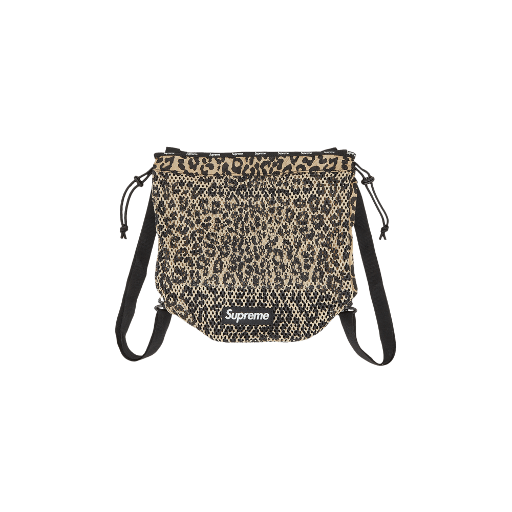 Buy Supreme Mesh Small Backpack 'Leopard' - SS23B21 LEOPARD | GOAT CA
