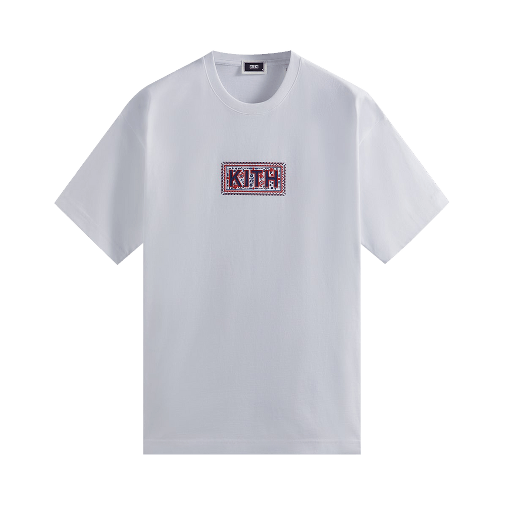 Kith box logo t shirt online
