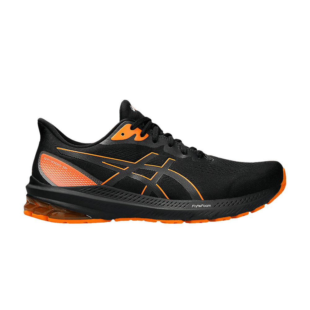 Asics GT 1000 12 GORE-TEX Black Bright Orange