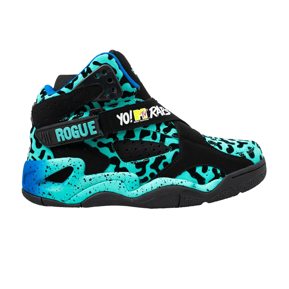 Buy Yo! MTV Raps x Ewing Rouge 'Cheetah - Black Teal' - 1BM01303