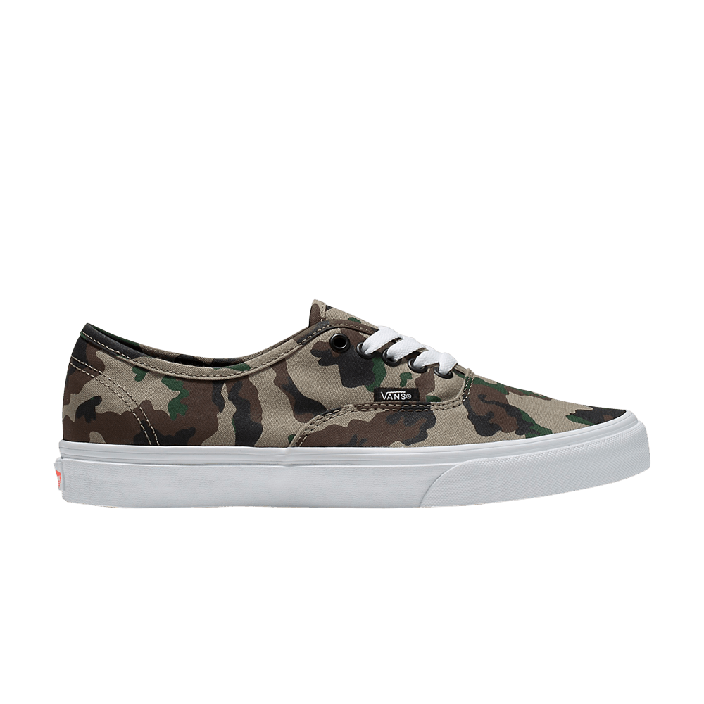 Vans Authentic Olive Camo