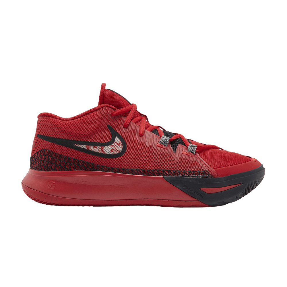Red and black kyrie 5 best sale