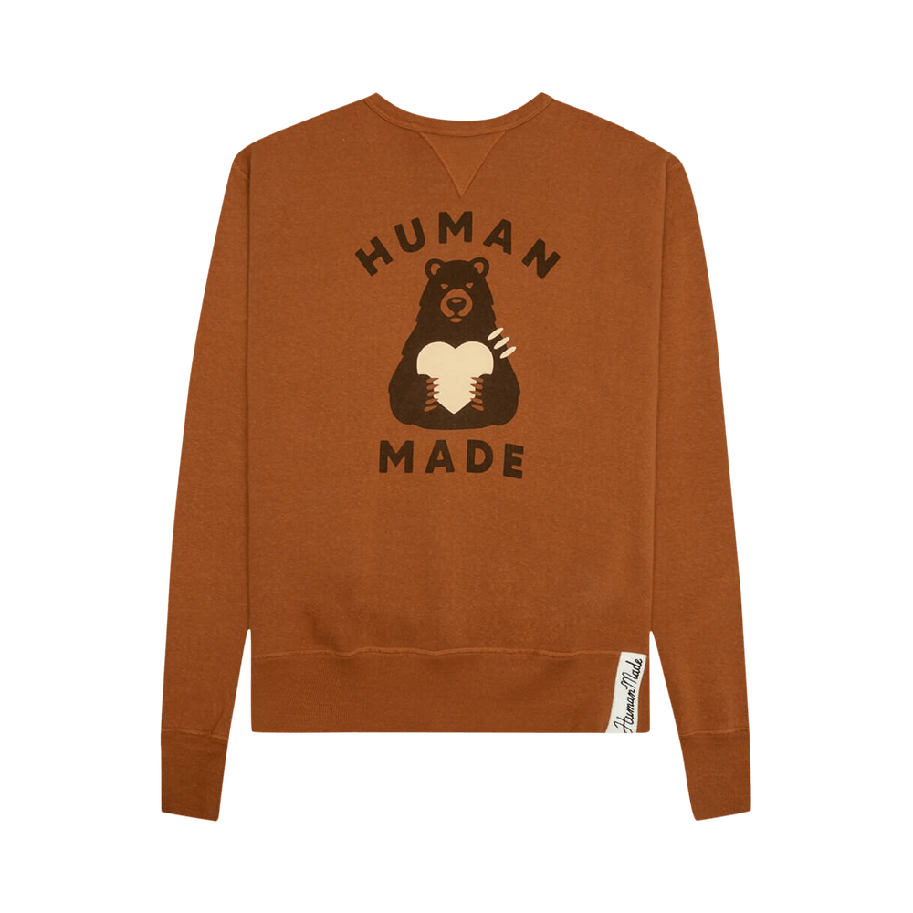 Buy Human Made Tsuriami Sweatshirt #3 'Brown' - HM25CS012 BROW | GOAT