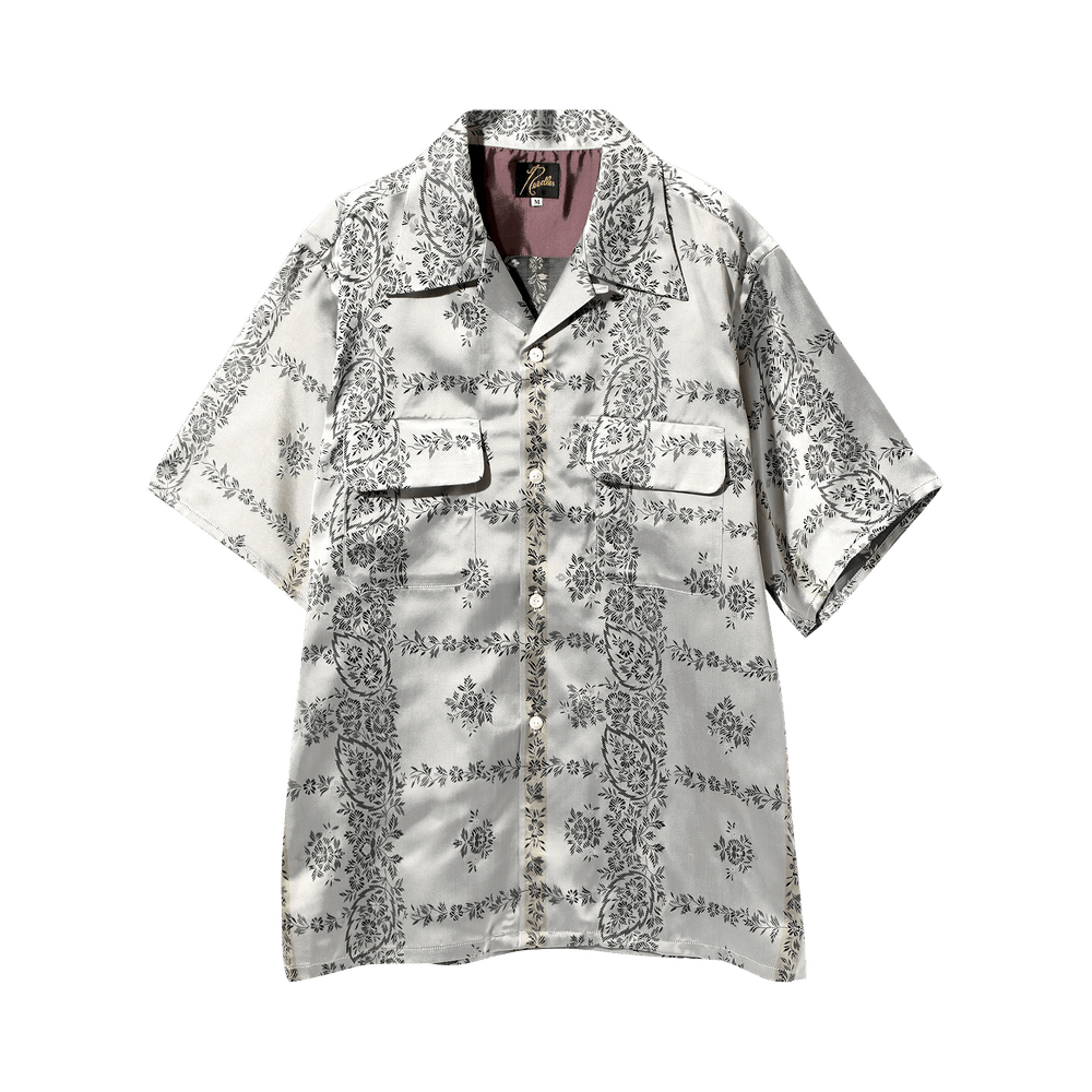 Buy Needles Cupra Sateen Flower Short-Sleeve Classic Shirt