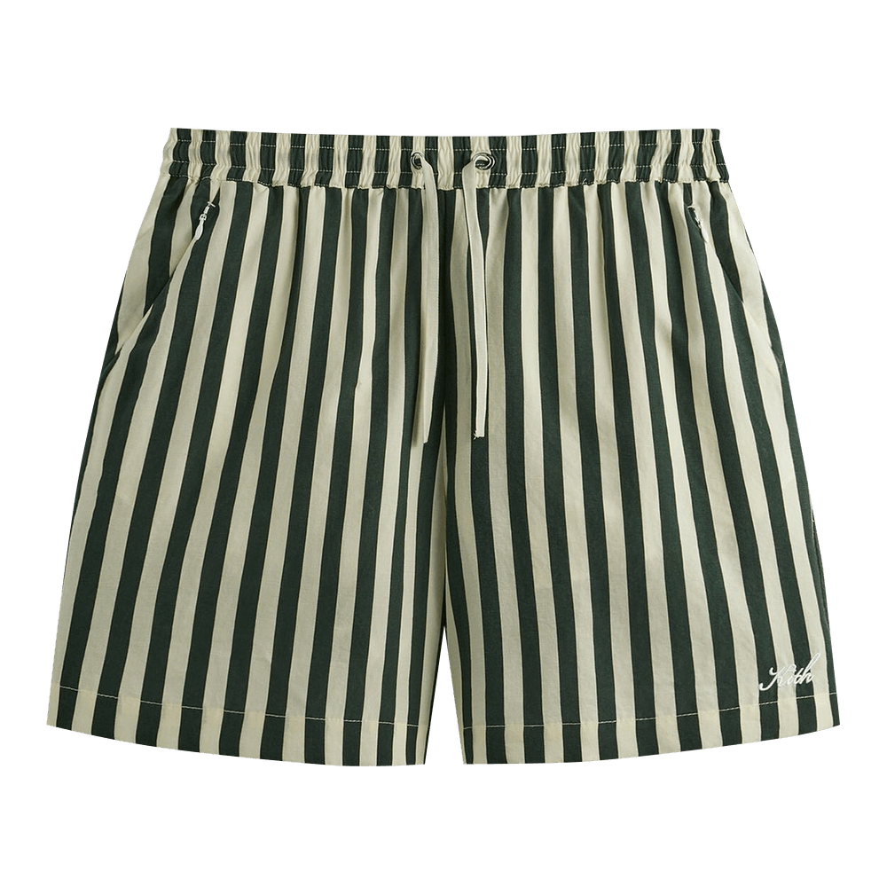 Kith Striped Cedar Shorts Agate Price in India | Culture Circle