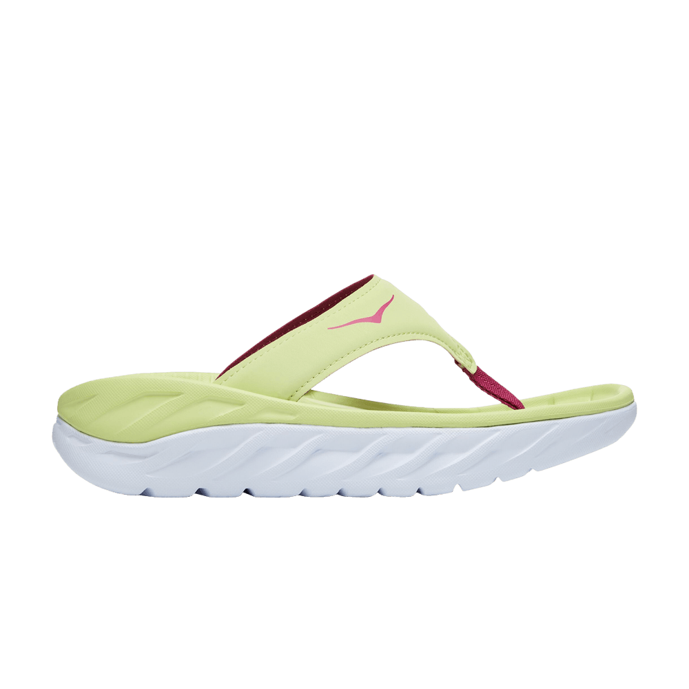 Hoka Wmns Ora Recovery Flip Slide 'butterfly Festival Fuchsia'