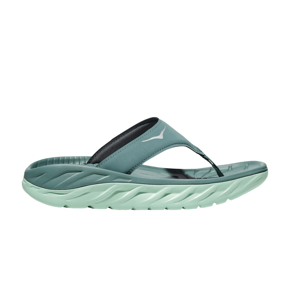 Hoka Wmns Ora Recovery Flip Slide 'trellis Mist Green'