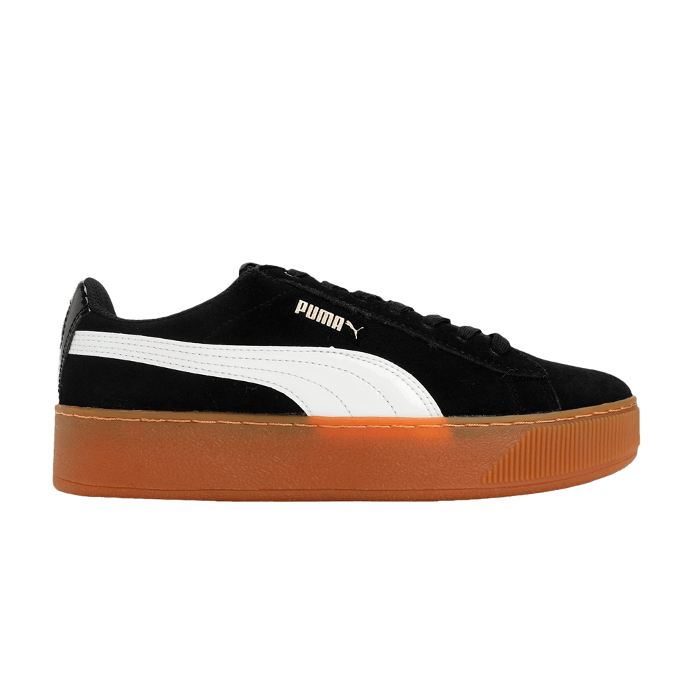 Puma vikky platform nere outlet