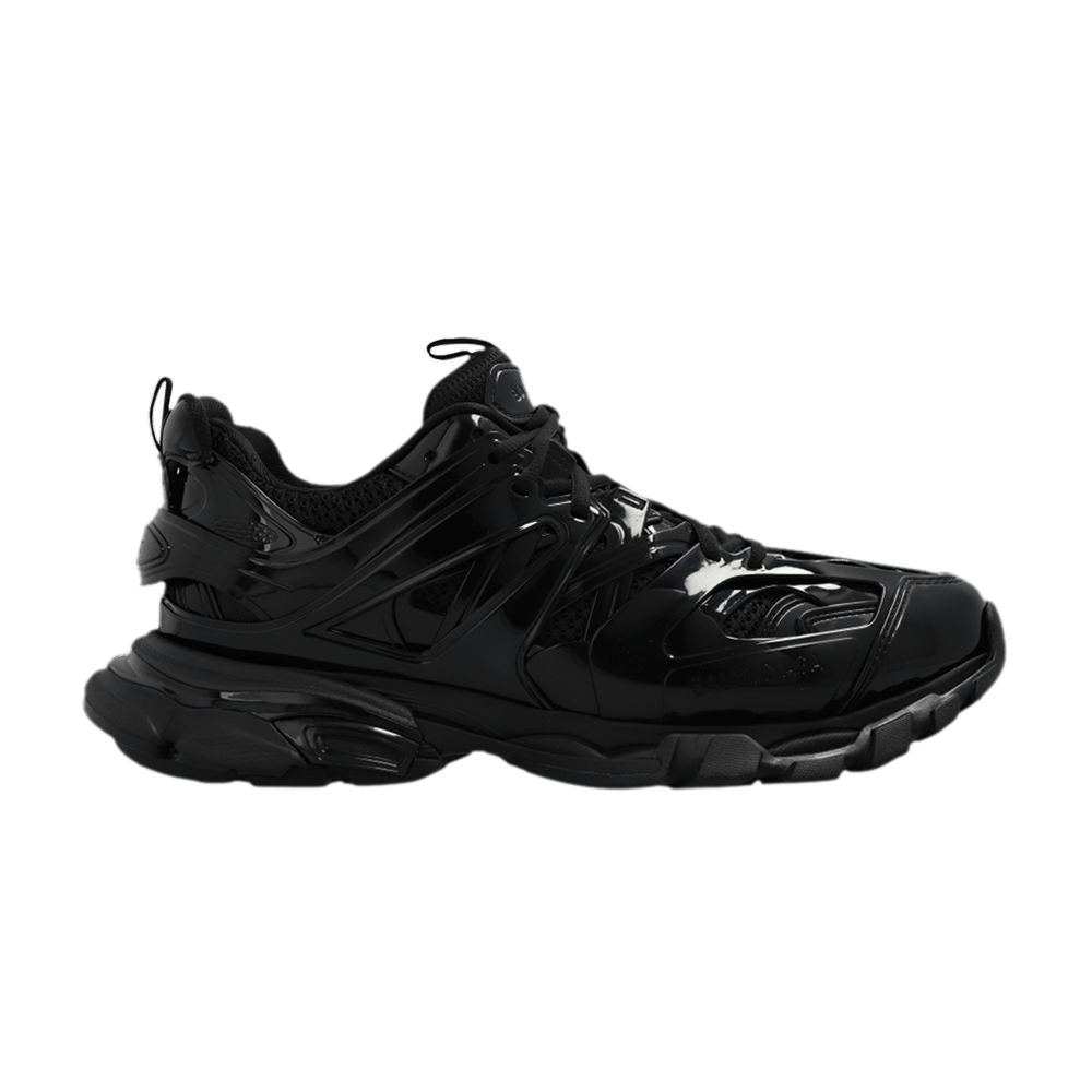 Balenciaga track shoes black online