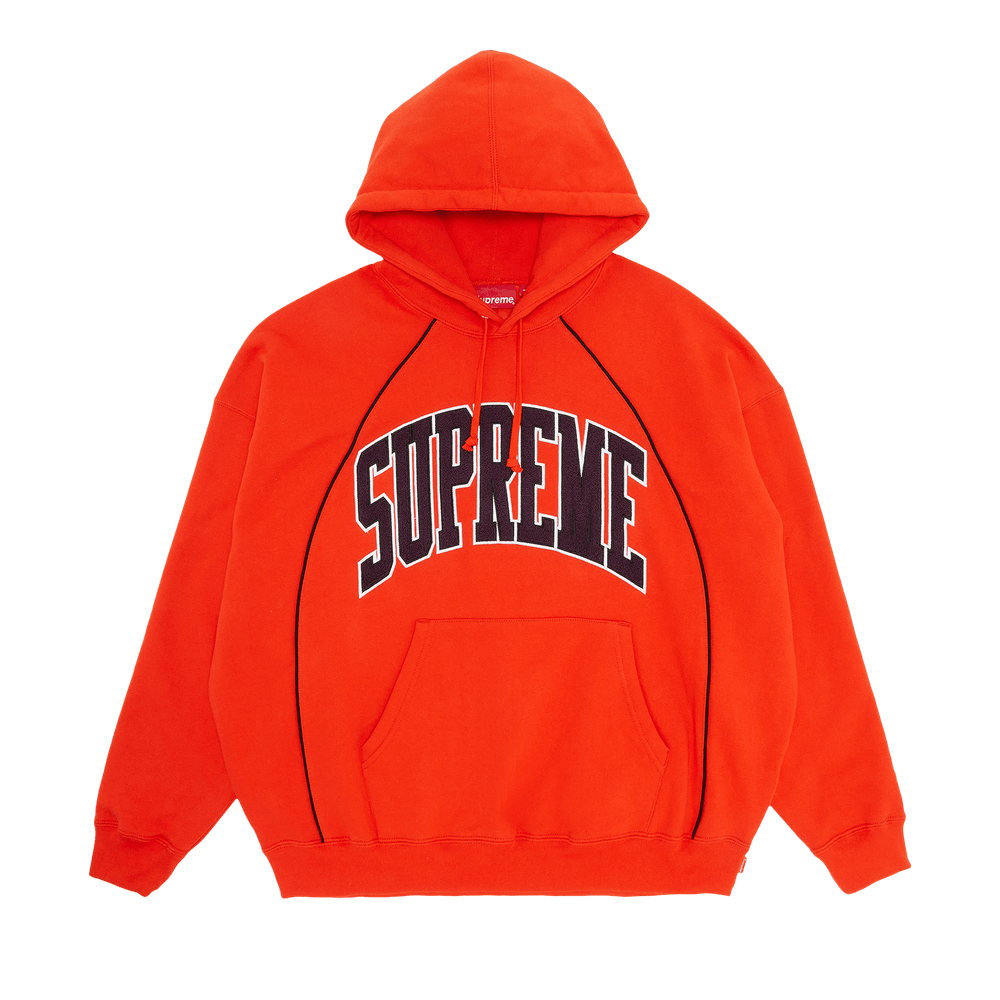 Orange top supreme hoodie