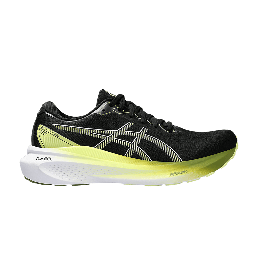 Asics Gel Kayano 30 Black Glow Yellow