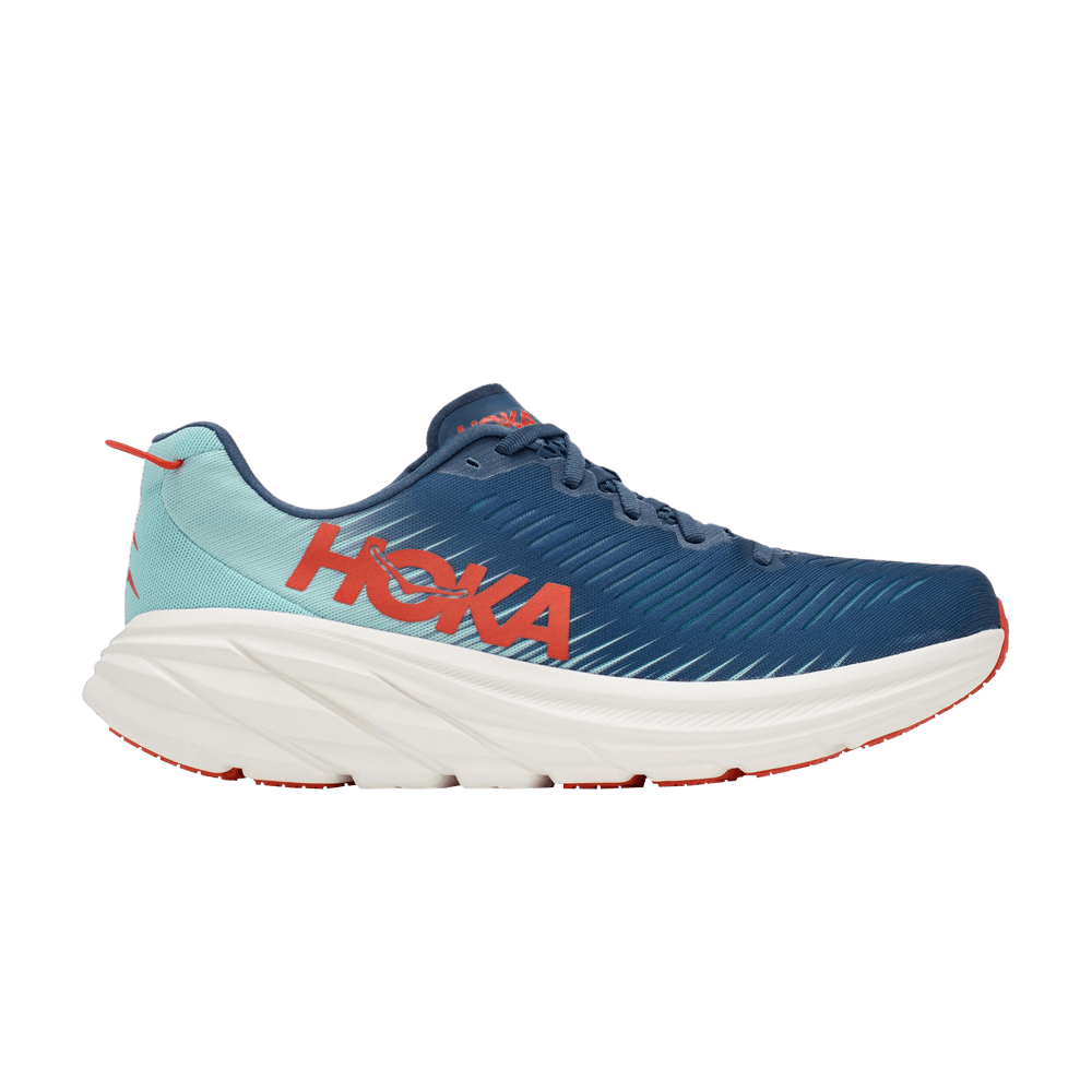 Hoka Rincon 3 Real Teal Eggshell Blue