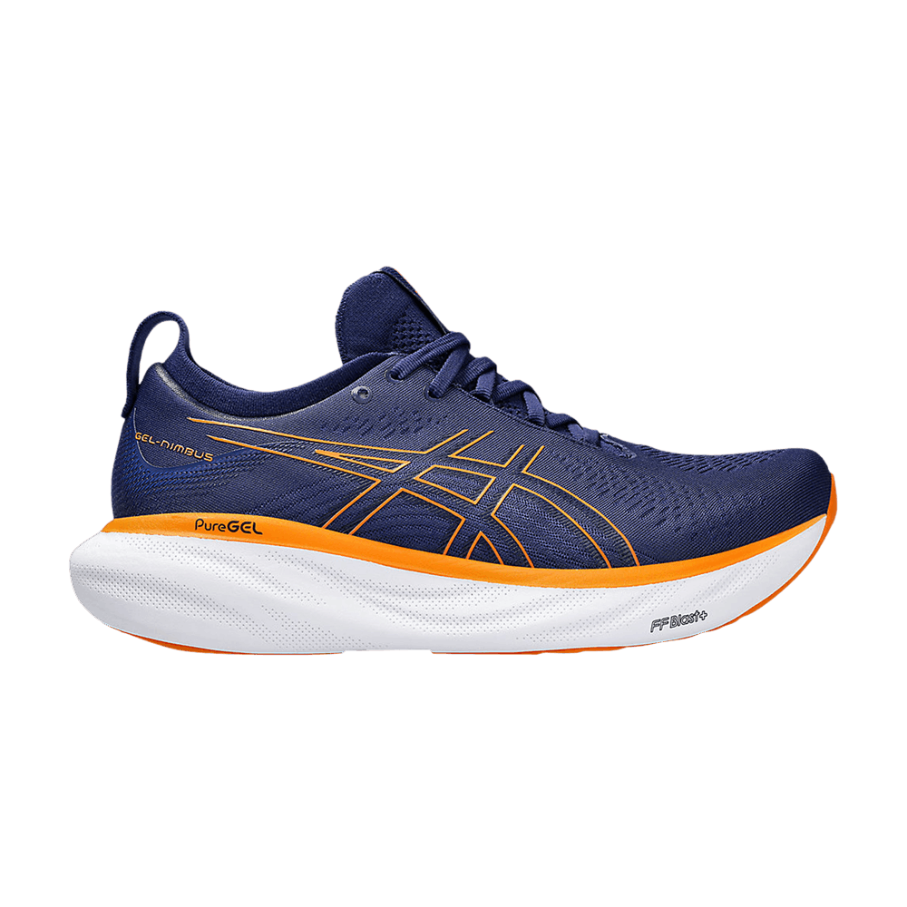 Asics Gel Nimbus 25 Deep Ocean Bright Orange