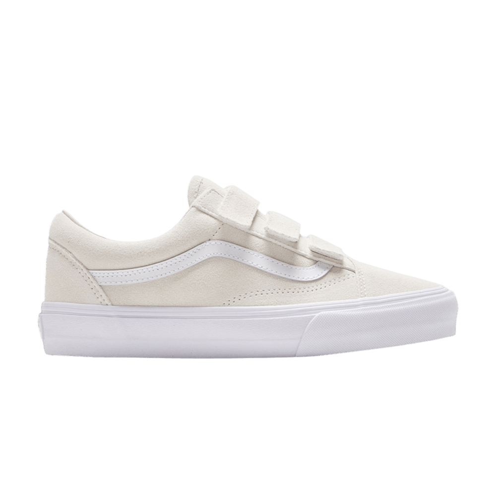 Vans Old Skool V Vlt Lx Eco Suede - True White
