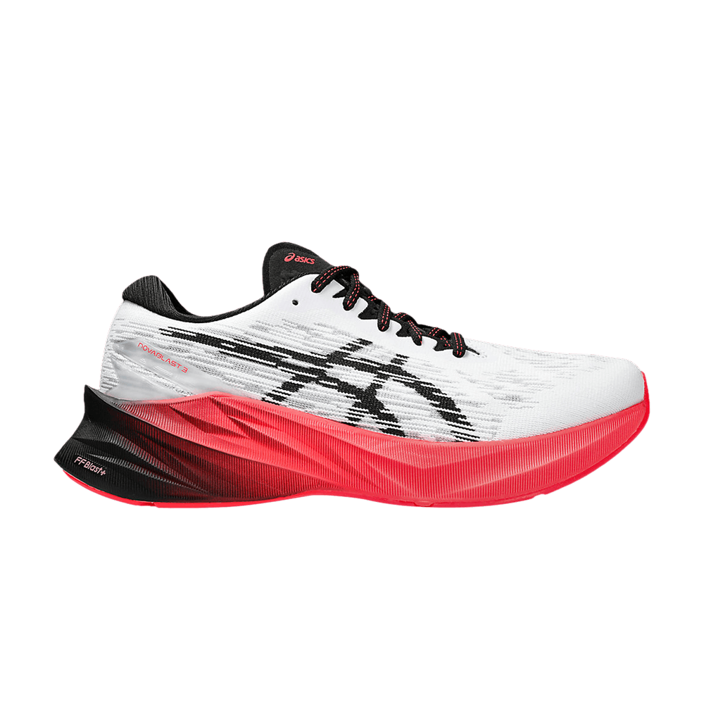 Asics Wmns Novablast 3 'White Black Electric Red'