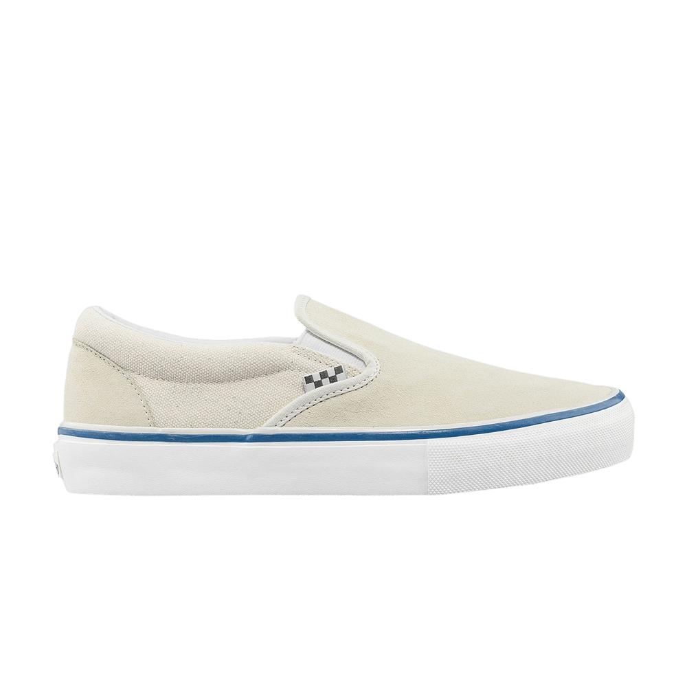 Vans Skate Slip-On Raw Canvas - Classic White