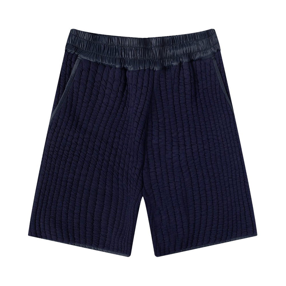 Buy Jil Sander Quilted Shorts 'Navy' - JSMU707022 MU257018 414 | GOAT