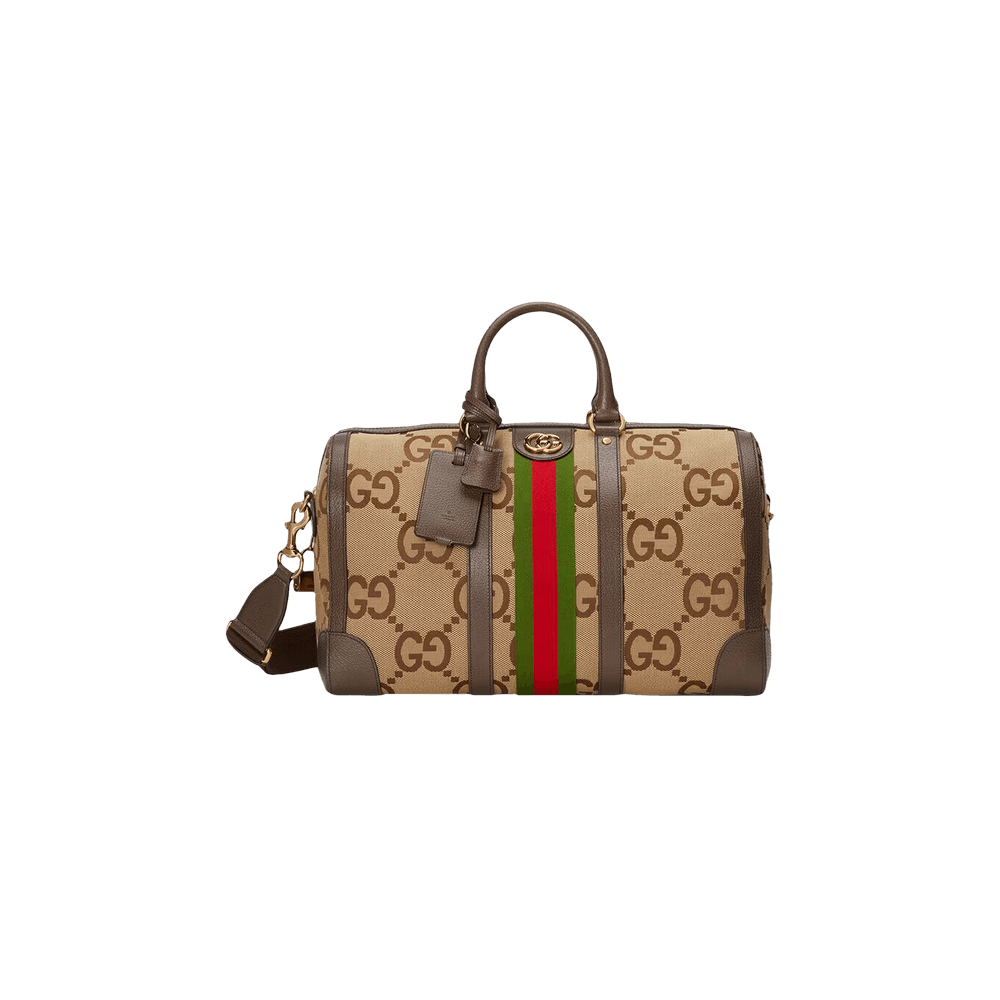 GUCCI バッグ ダブルG ミディアム トートバッグ ・ベージュ＆ブラウン GG