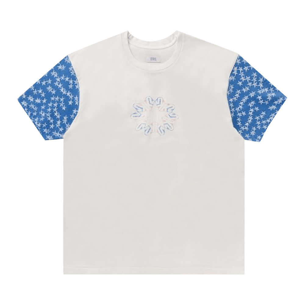 ■ERL■ Star Graphic Print Short Sleeve T-Shirt White ERL06T Erl Star-print Short-sleeve T-shirt In White | ModeSens