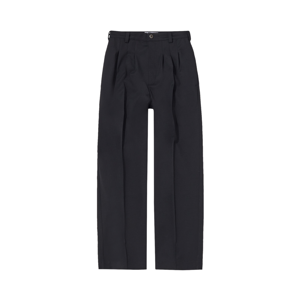 Buy Kiko Kostadinov Kreuk Tailored Pants 'Crow Black' - KKSS23T02