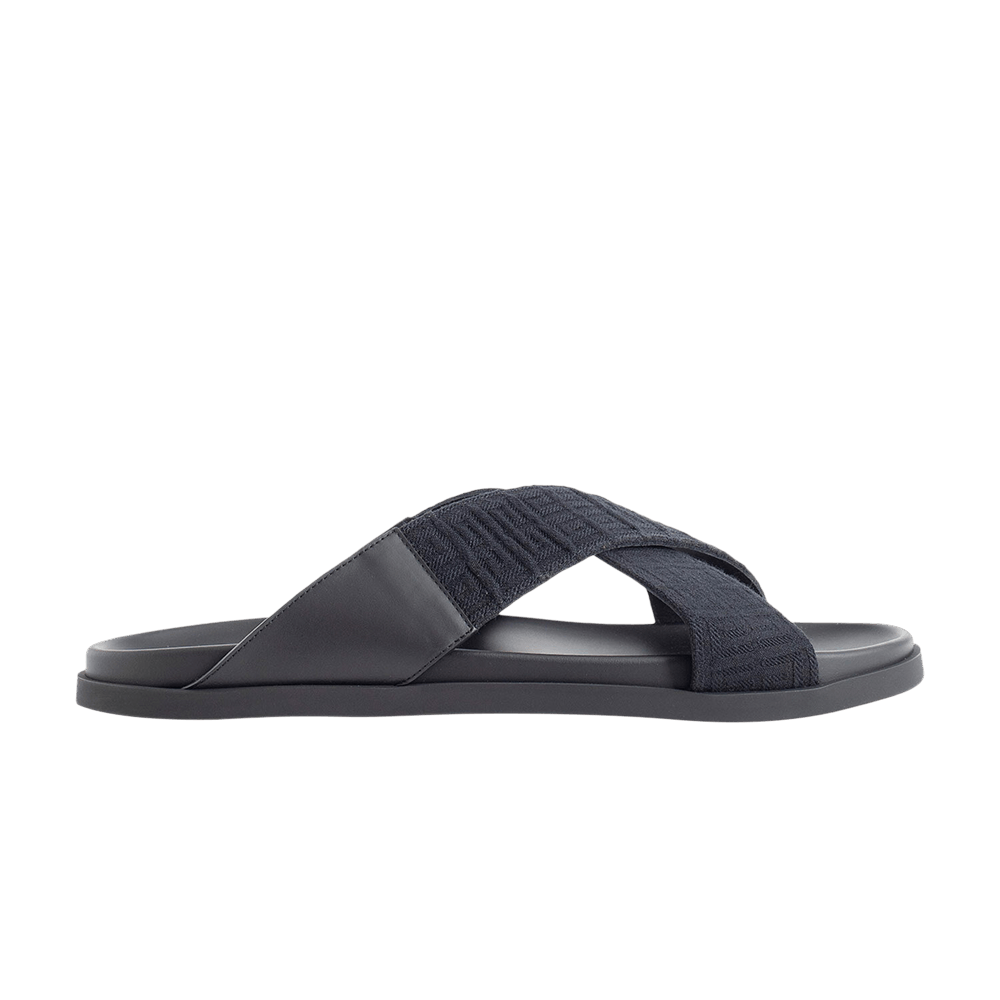 Buy Givenchy Crossed Straps Slide 'Black' - BH301ZH1H6 001
