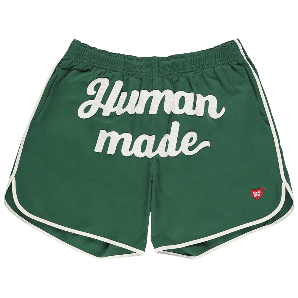 Buy Human Made Game Shorts 'Green' - HM25PT018 GREE | GOAT