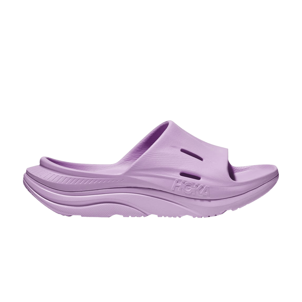 Hoka Ora Recovery Slide 3 Violet Bloom