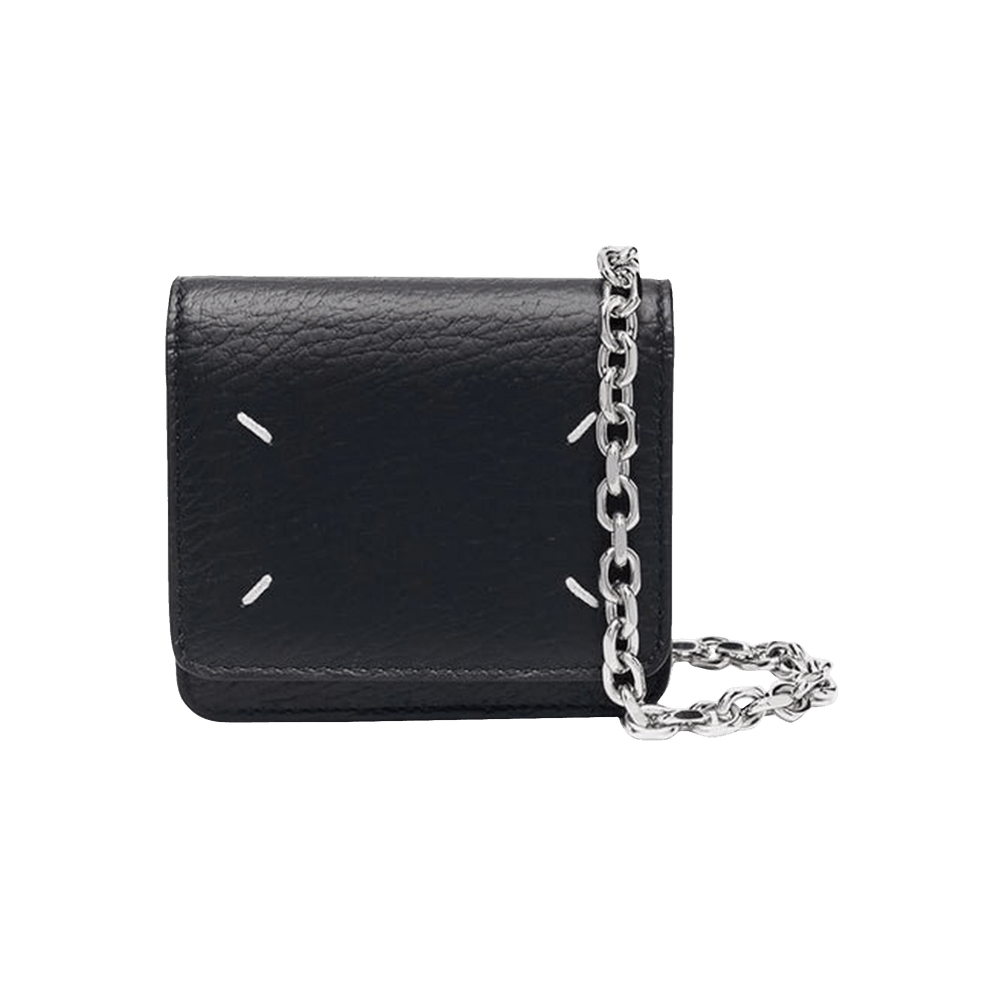 MAISON MARGIELA★SMALL LEATHER CHAIN WALLET SA3UI0009 P4455 Maison Margiela Chain Wallet Sa3Ui0009 P4455 Men'S Leather
