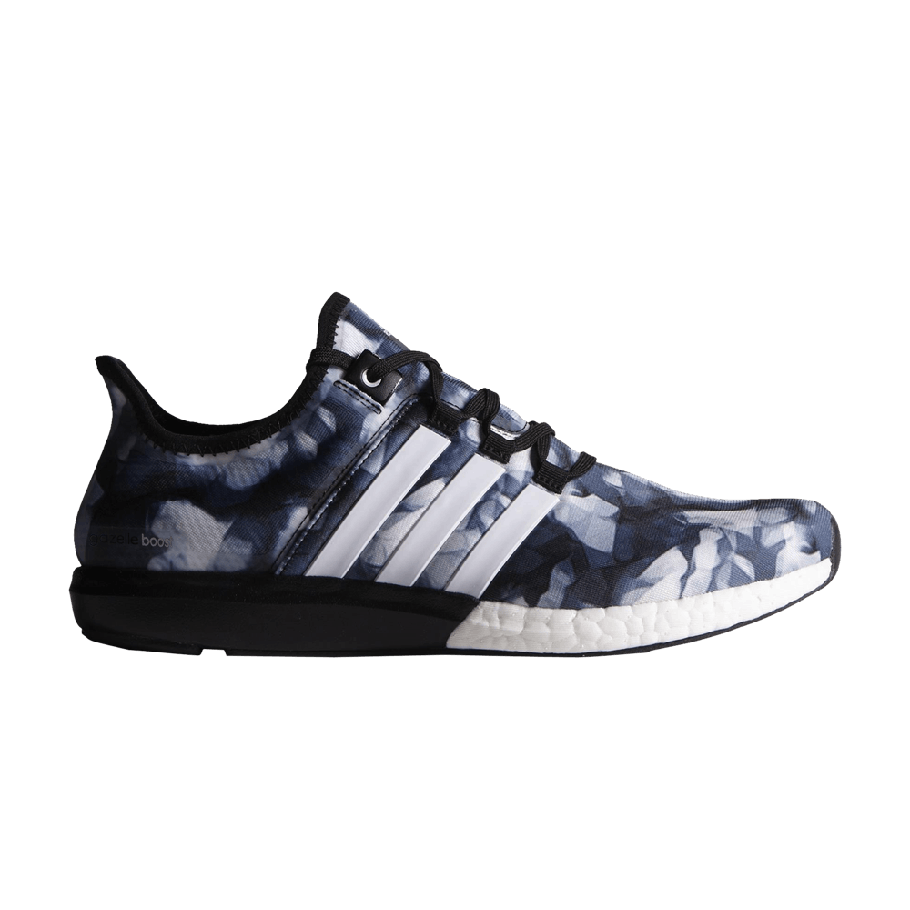 Buy ClimaChill Gazelle Boost Acid Wash Black Solar Blue B44552 GOAT UK