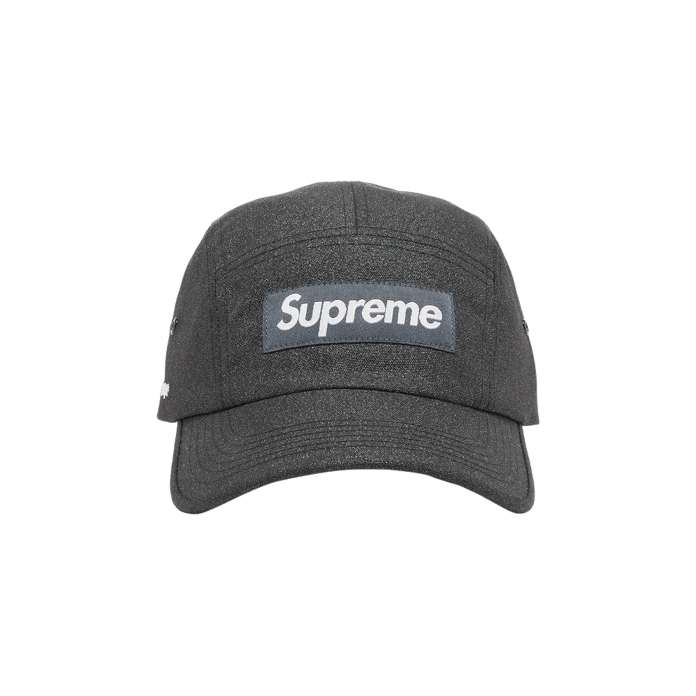 Buy Supreme Glitter Cordura Camp Cap 'Black' - SS23H10 BLACK | GOAT