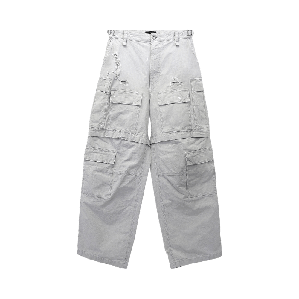 Buy Balenciaga Large Cargo Pants 'Light Grey' - 746493 TKP27