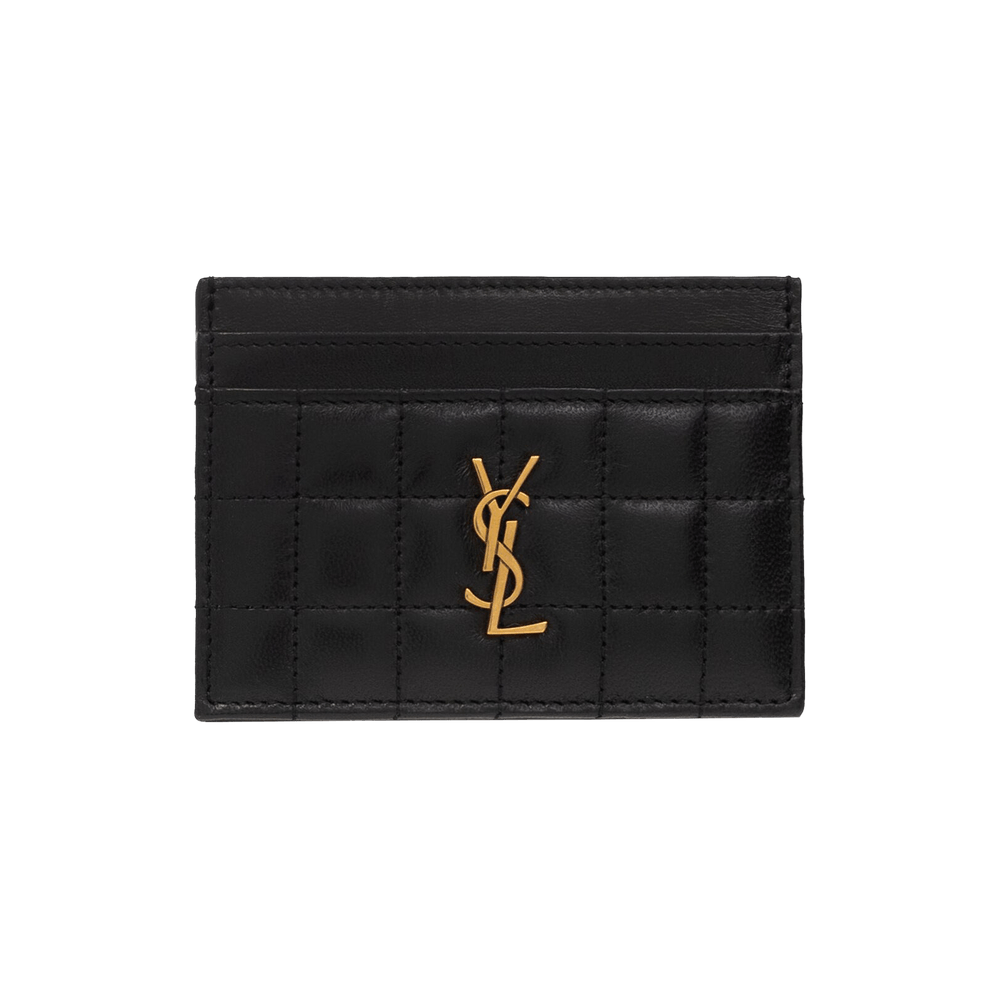 Buy Saint Laurent Credit Card Holder Black 742760 AABVP 1000 GOAT