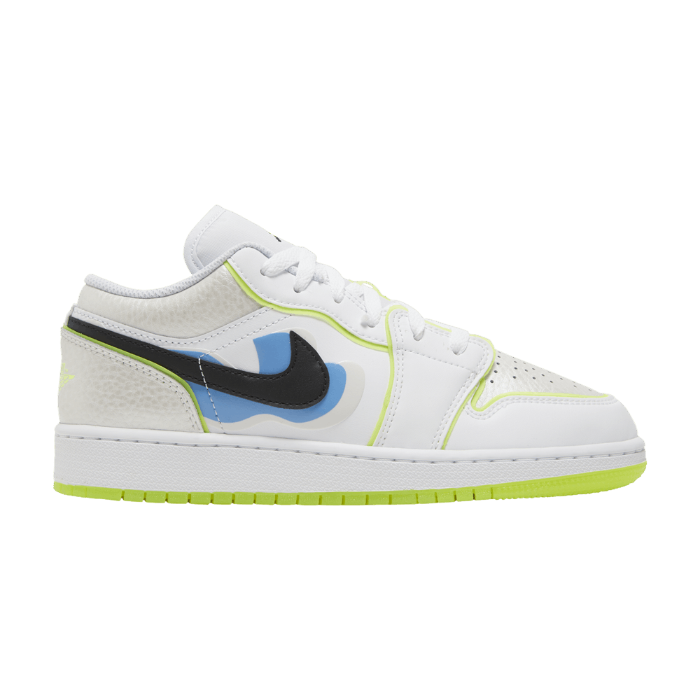 Buy Air Jordan 1 Low SE GS 'Warped Swoosh' - DV1324 117 | GOAT