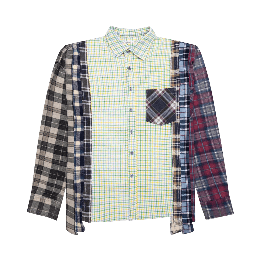 Buy Needles Flannel Shirt 7 Cuts Wide Shirt 'Assorted' - MR349 H