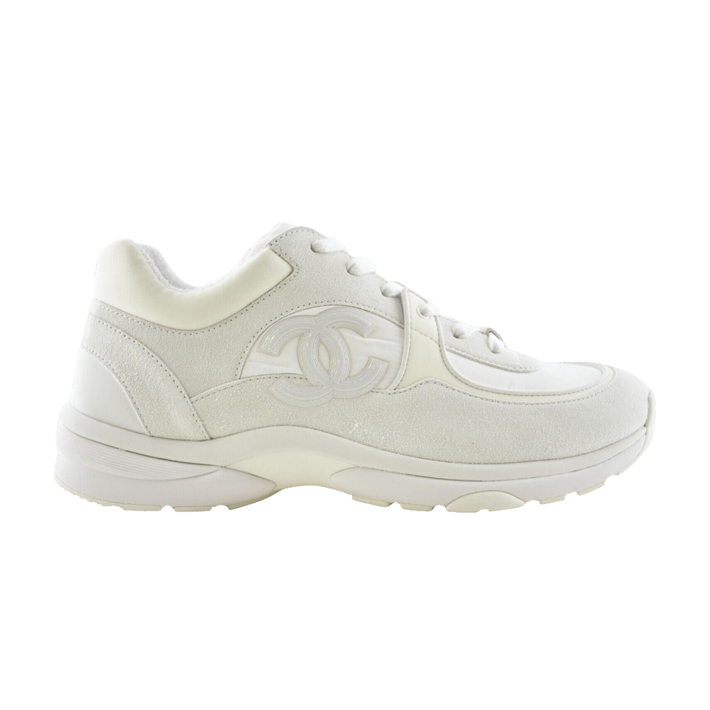 Buy Chanel CC Logo Sneaker White G34361 Y53536 0I259 GOAT CA