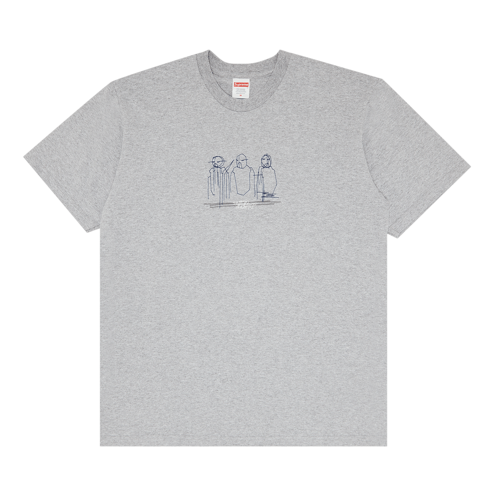 Buy Supreme Three Kings Tee 'Heather Grey' - SS23T40 HEATHER GREY | GOAT