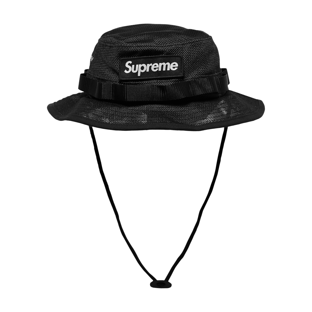 Buy Supreme Mesh Cordura Boonie 'Black' - SS23H43 BLACK | GOAT CA